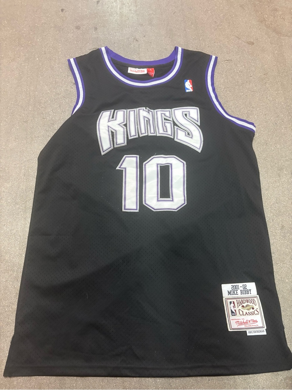 NBA Sacramento Hardwood Classics Jersey - #10 Bibby